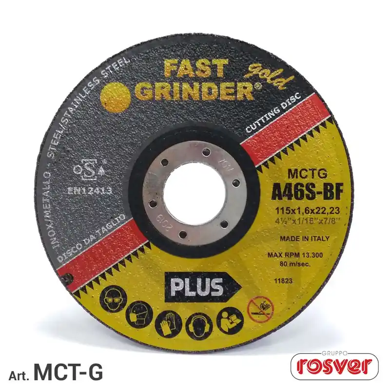 Sale Depressed Center Cutting Discs - Industrial Line Rosver MCT-GOLD D.230 - Conf.25pz
