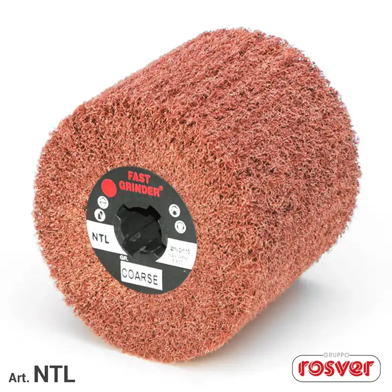 Bestseller Nonwoven Wheels for Satin Finisher - Rosver - NTL D.120x100xF.19 - Conf.5pz