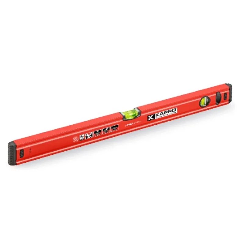200cm spirit level with ground base and neodymium magnets KAPRO 779M-40-200 Ausverkauf