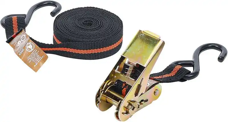 Sonderangebot Load strap 5mX24mm with hooks - Fermec BGS3553