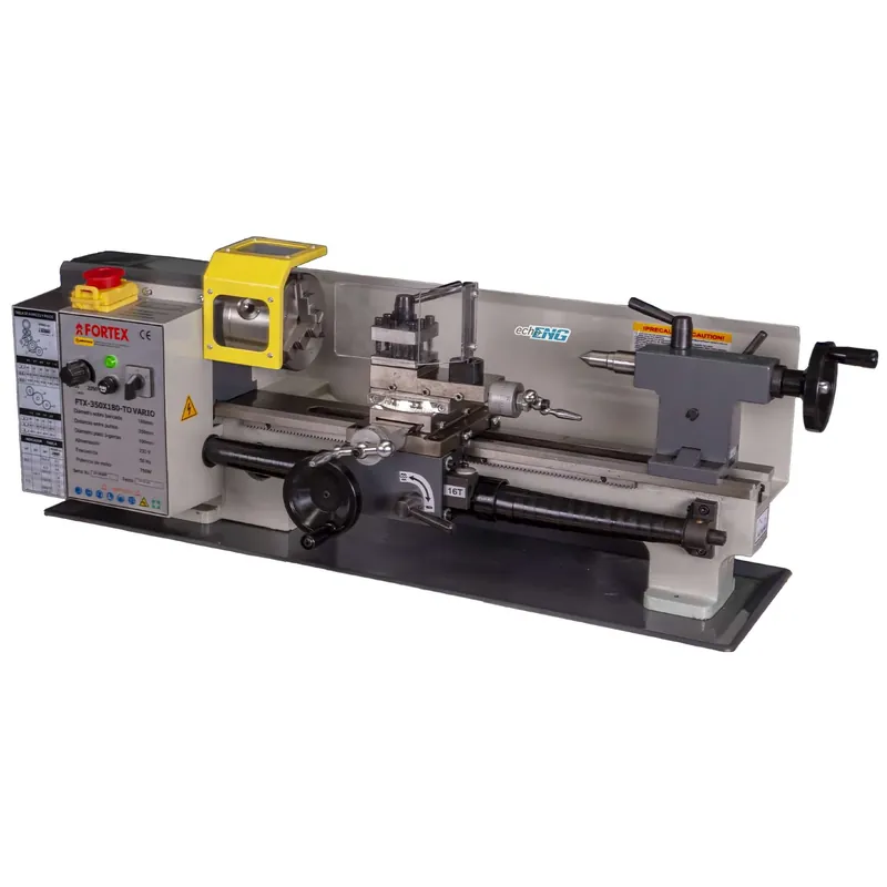 Markenprodukt Bench type parallel lathe FTX-350X180-TO VARIO 230V 1phase - ENG PRO