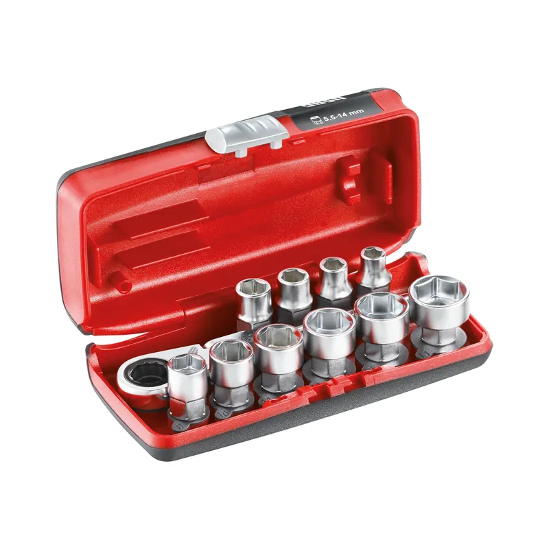 Sofort Bestellen Assortment with short hexagonal sockets (11 PZ) 265gr - Usag 610 1/4 EFK