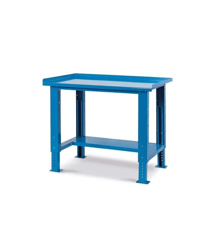 WORKSHOP WORKBENCH 1024 x 750 x 732-1107 H - STEEL TOP - FAMI - WORK UP BLUE Billig