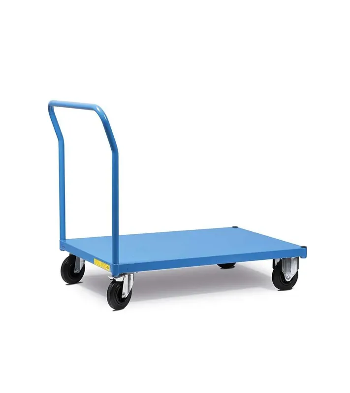 RUBBER WHEEL TROLLEY 1135 X 700 X 915 H - CAPACITY 250 KG - FAMI FCEB1050304 - BLUE Bestseller