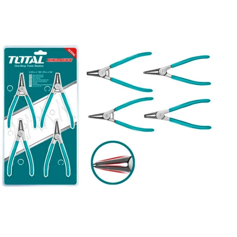 Set 4 Segeer ring pliers - Total 4162200002 Sonderangebot
