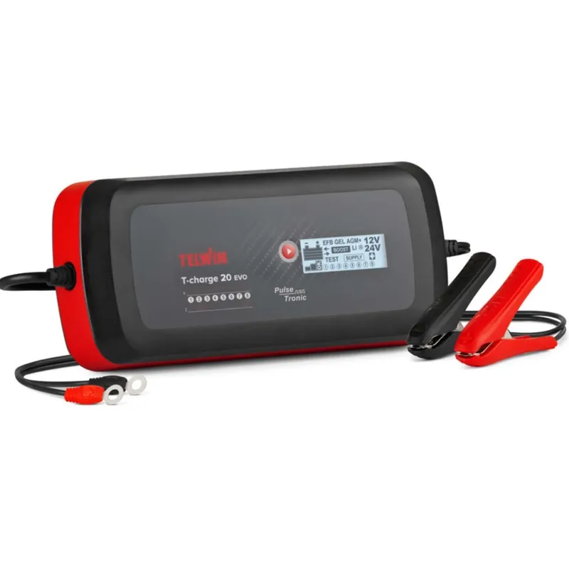 Preis Gesenkt T-Charge 20Evo 12/24V Charger - Telwin TCHARGE20EVO