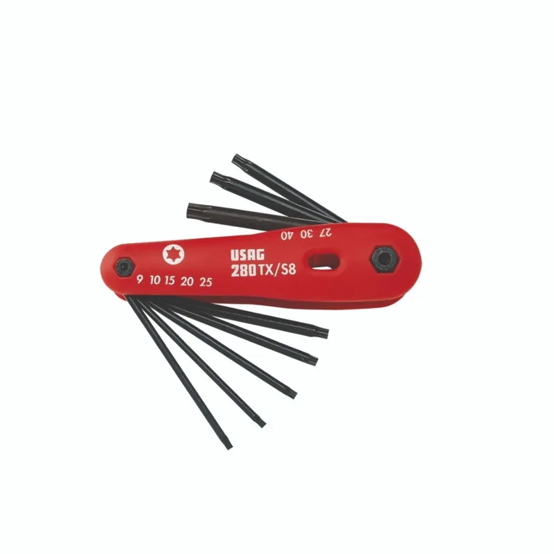 Sofort Bestellen Set of 8 male Torx socket wrenches for screws - Usag 280 TX/S8 U02800194