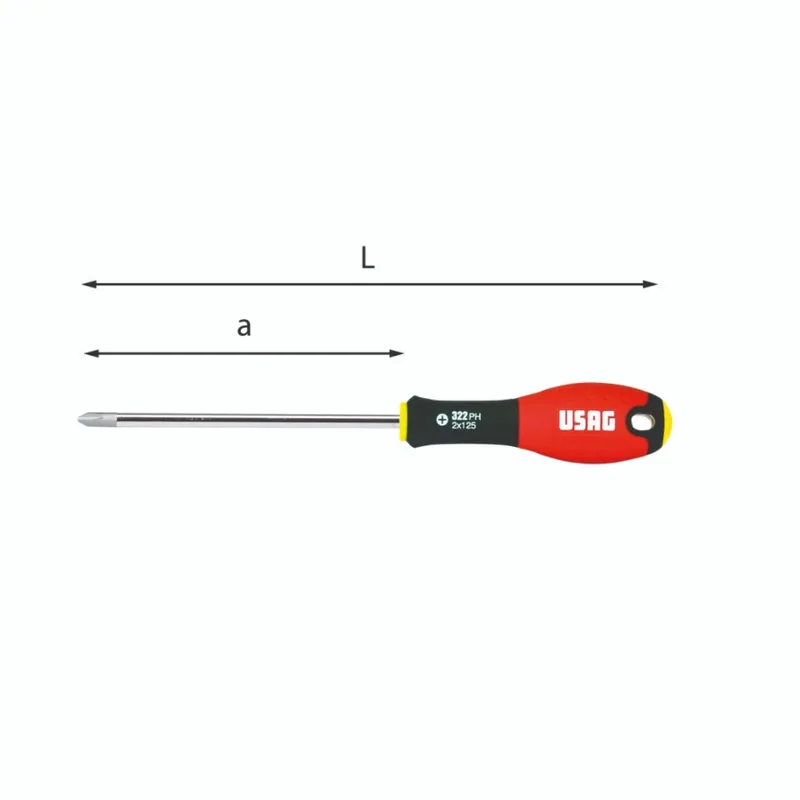 Saisonangebot Phillips screwdrivers for Phillips cross recessed screws - Usag 322 PH