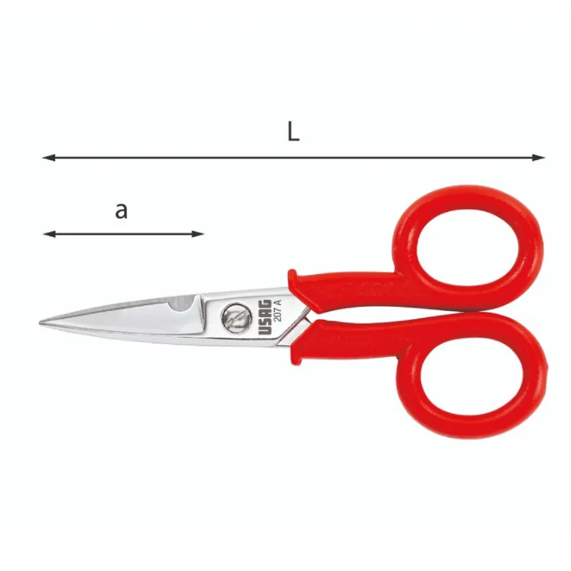 Electrician's Scissors 145mm - Usag 207 A U02070101 Jetzt Bestellen