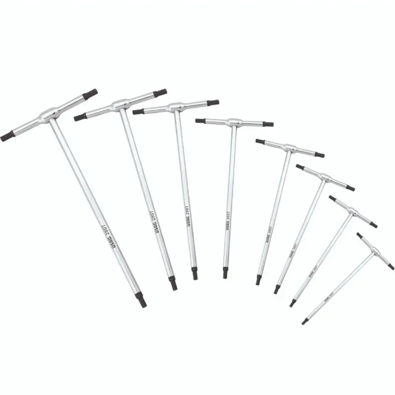 Heißes Angebot Set of 8 T-wrenches with hex socket - Usag 280 T/SE8 U02800186