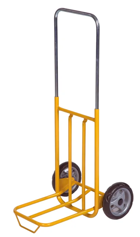 Yellow luggage cart 500 x 420 x 1000 load 50Kg Kongamek Beliebt