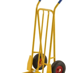 Yellow folding luggage cart - 780 x 560 x 1320 - KM103-S Kongamek Top-Seller