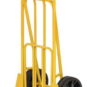 Angebot Yellow folding luggage cart - 800 x 560 x 1125 - KM104-PL Kongamek