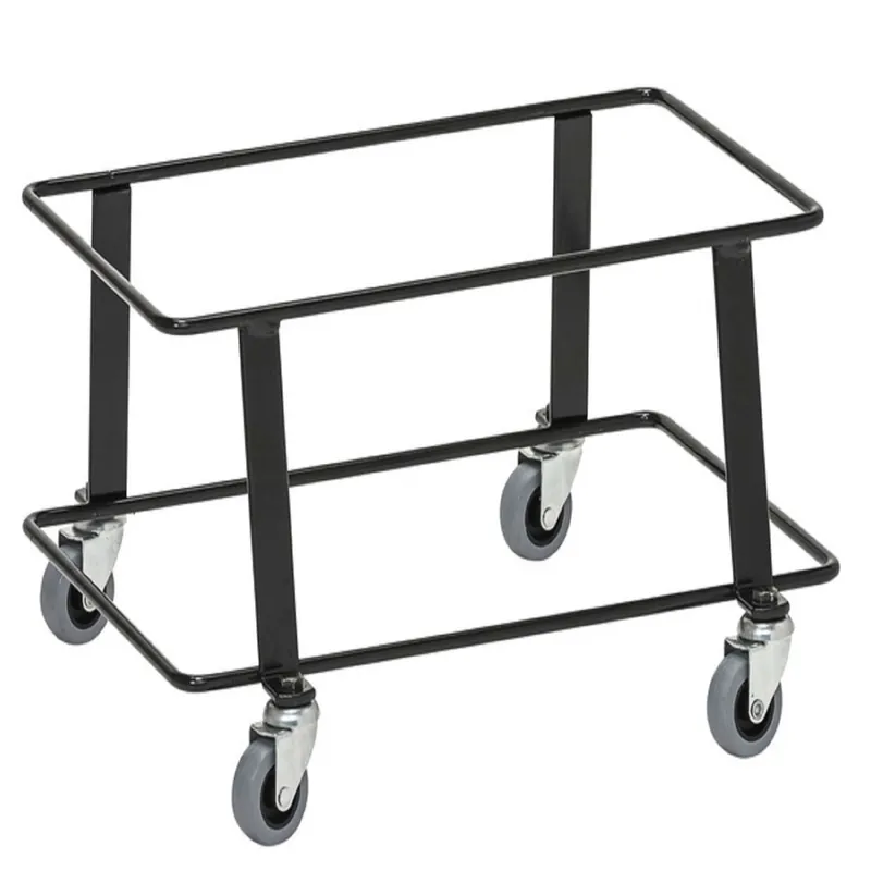 Black Shopping basket dolly L x W x H (mm) 430 x 285 x 285 - Kongamek Nur Für Kurze Zeit