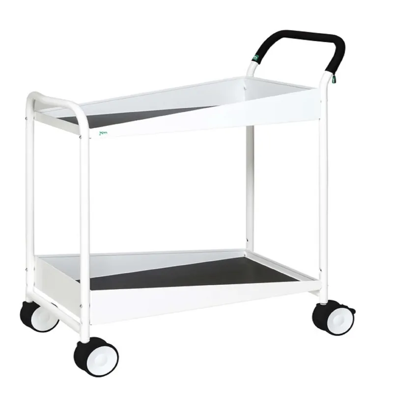 Neue Kollektion White Konga Trolley with brake L x W x H (mm) 866 x 455 x 980 - Kongamek