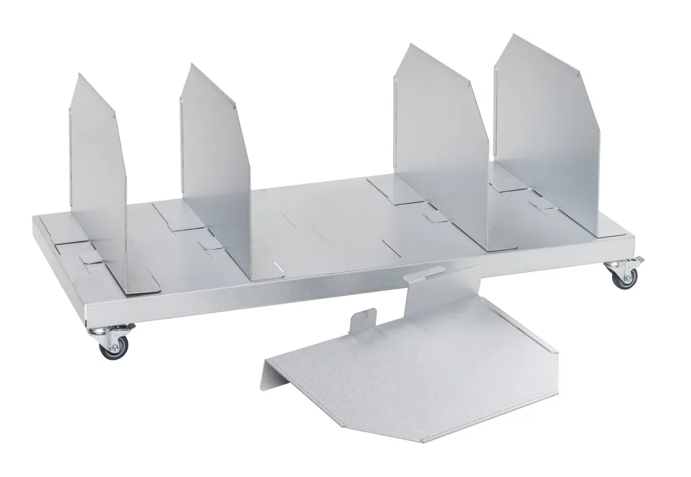 Trolley for corrugated folded cartoons, L x W x H (mm) 1050 x 500 x 418 Bestseller