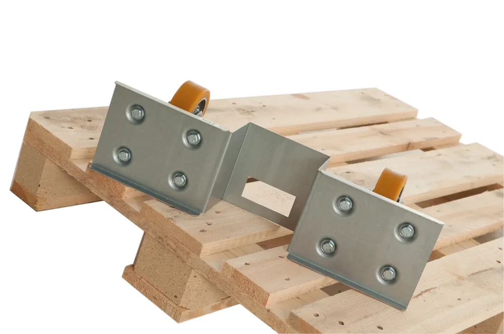 Pallet carrier roller 2000kg capacity Kongamek KM250 Highlight
