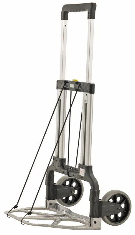 Begrenztes Angebot Luggage trolley 570 x 540 x 1090 mm rubber wheels 125 mm - Kongamek