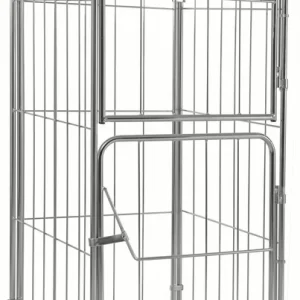 Angebot Roll container with 4 sides 2 doors mesh 105x365mm - Kongamek
