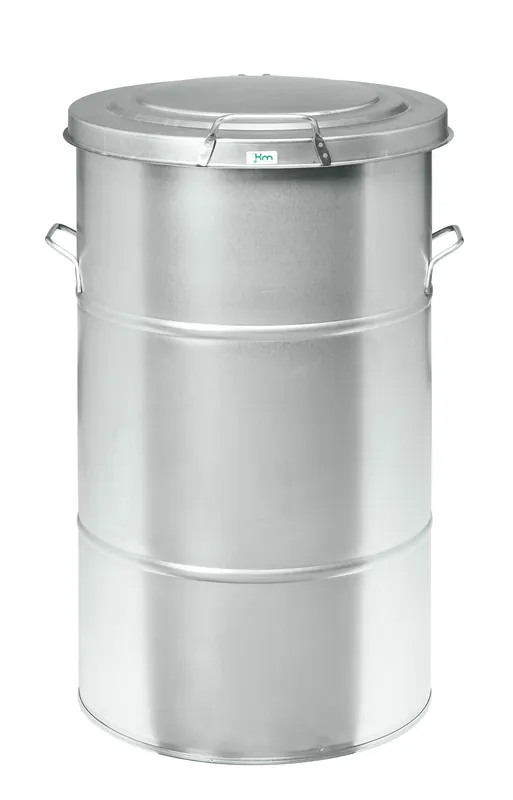 Angebot Waste container 115 L Galvanised 490 x 490 x 805 - Kongamek