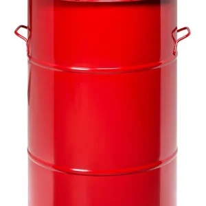 Waste container 115 L Red 490 x 490 x 805 - Kongamek Geprüft