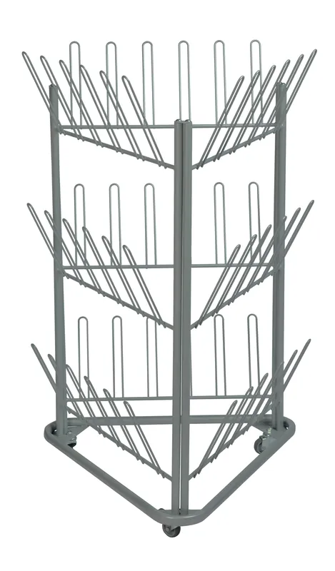 Zertifiziert Shoe & Boots trolley Grey 780 x 714 x 1192, capacity 25Kg Kongamek