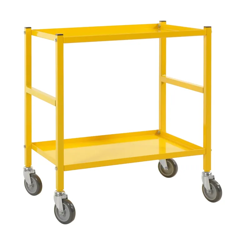 Knallerangebot Small service trolley with two shelves and brake 690 x 430 x 750 Kongamek