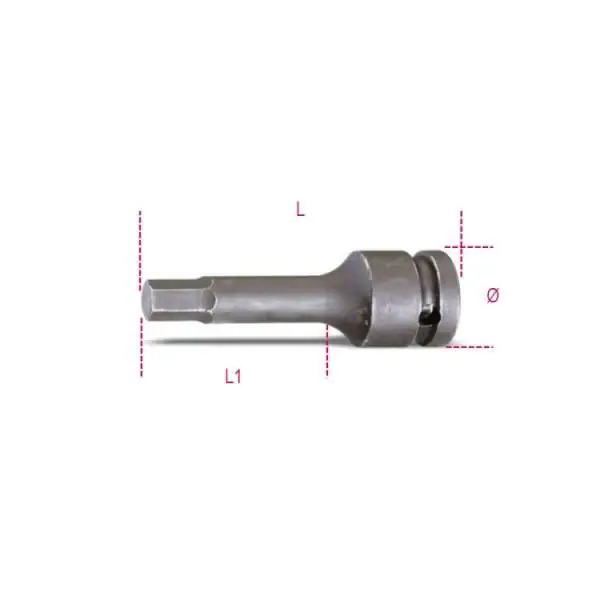 19mm Impact socket drivers for hexagon screws - 720ME Beta Garantierte Lieferung