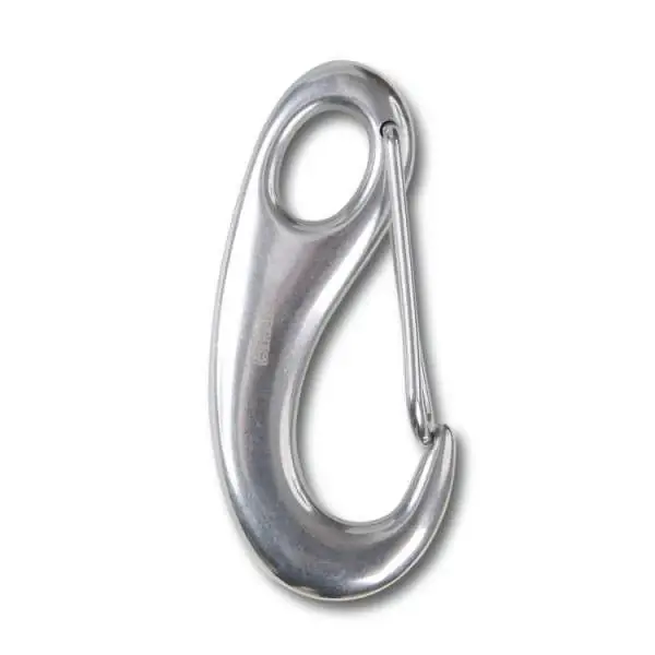 Finale Aktion Stainless steel hook carabiner with safety - 8250 70 Beta