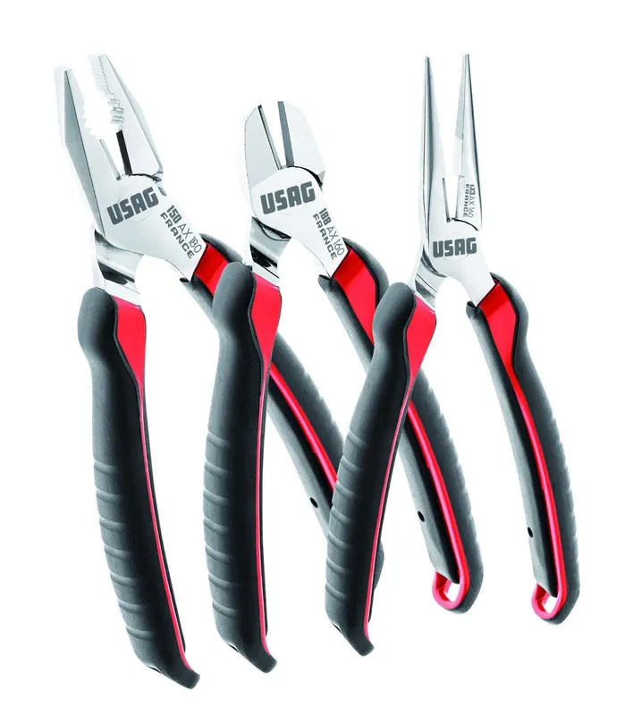 Universal pliers, beak and cutter set 660 g (3PCS) - Usag 150 AX/SE3 Sichere Zahlung