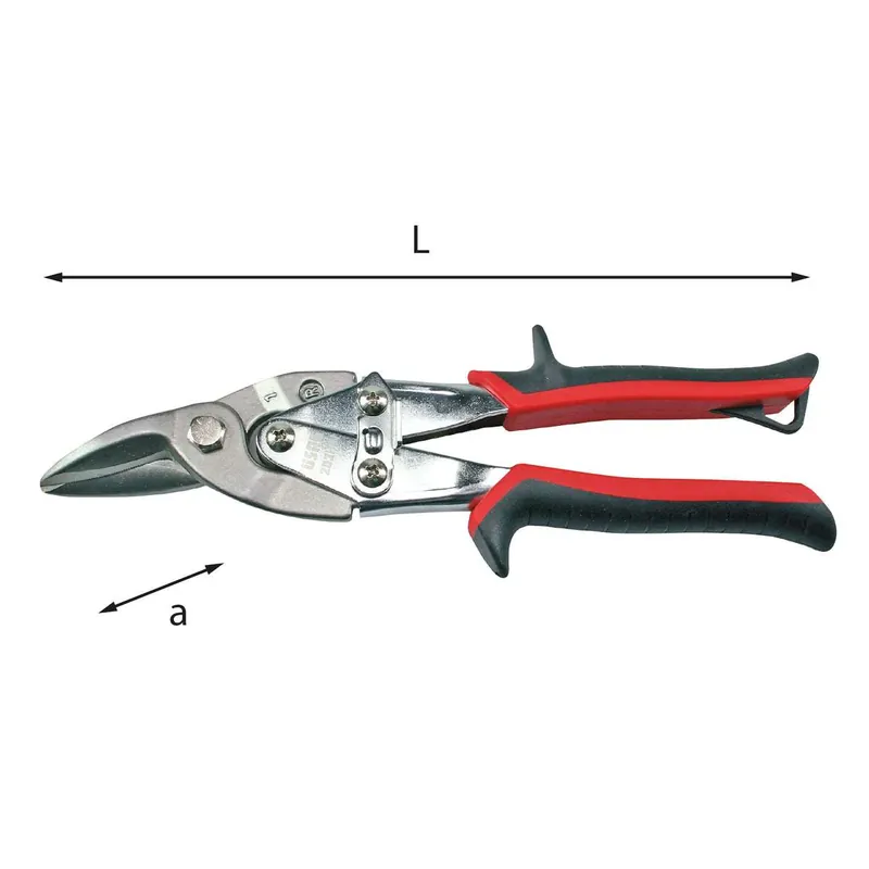Abverkauf Toogle joint shears for sheet steel L. 250 a 40mm - Usag 203 BN
