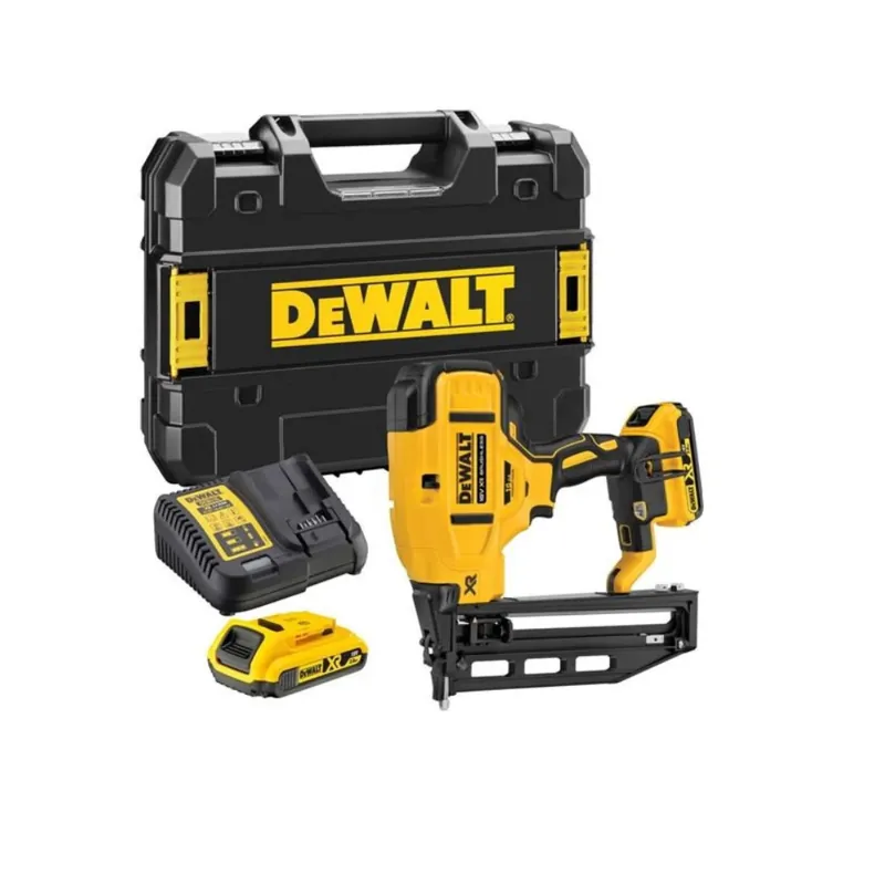 Solange Der Vorrat Reicht 16GA 2x2.0Ah battery-powered gropping machine in case - Dewalt DCN662D2-QW