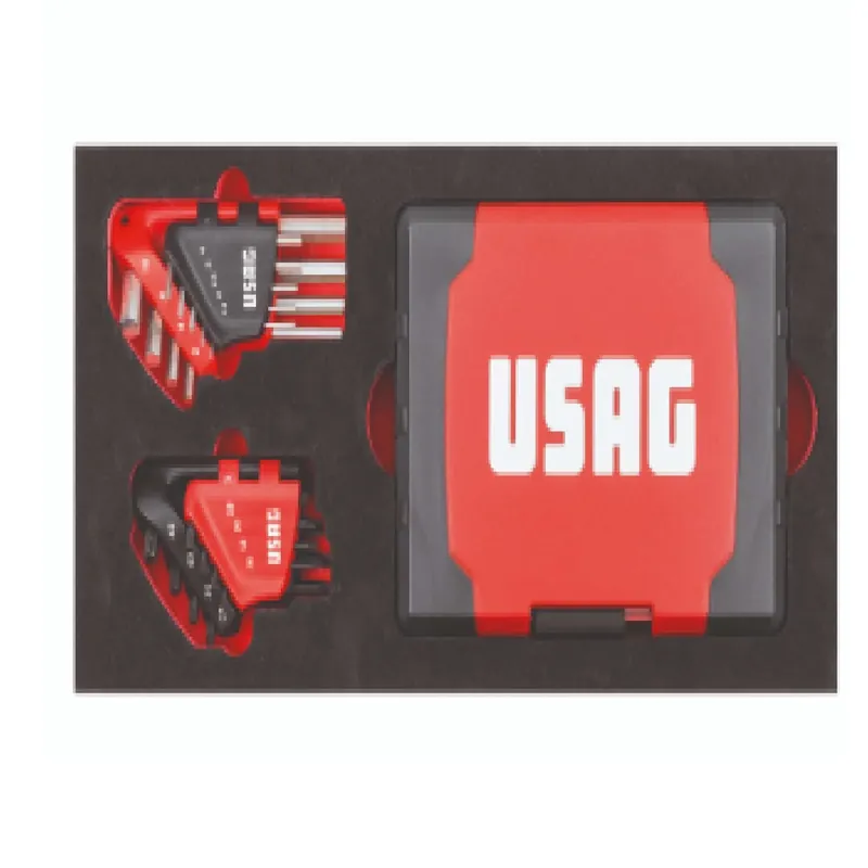 Top-Seller Assortment of 100 screwdriver bits and 17 male wrenches - Usag 519 M 280N1