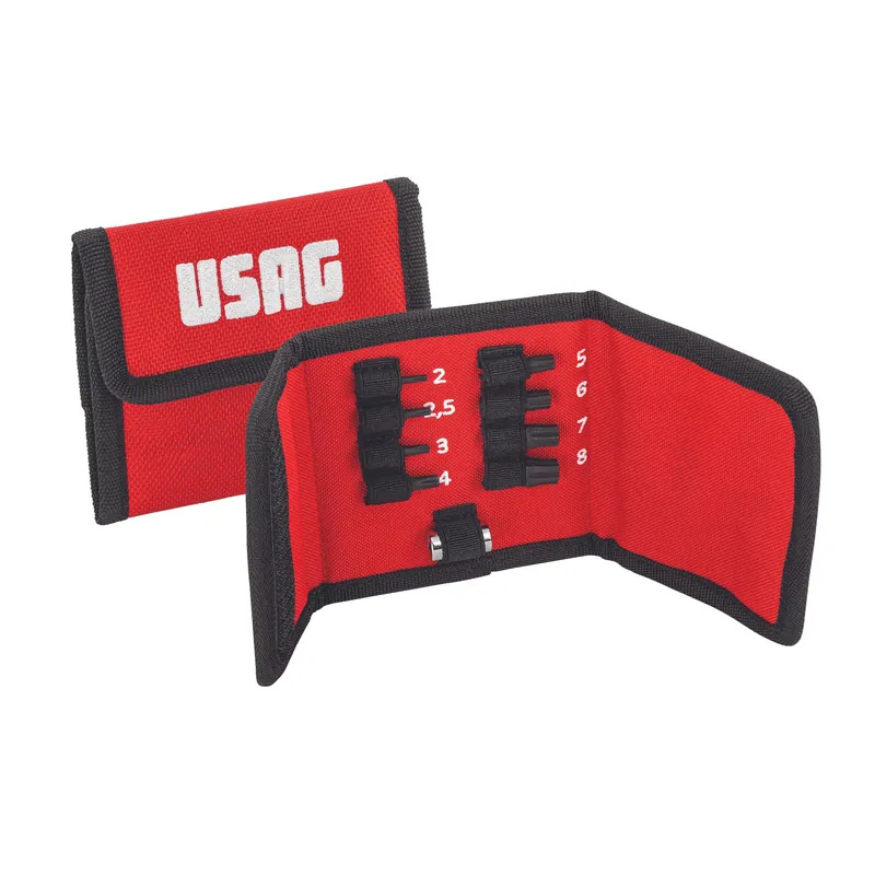 Insert set with special hexagon profile 9 pieces U06600100 USAG 660 X/B9 Highlight