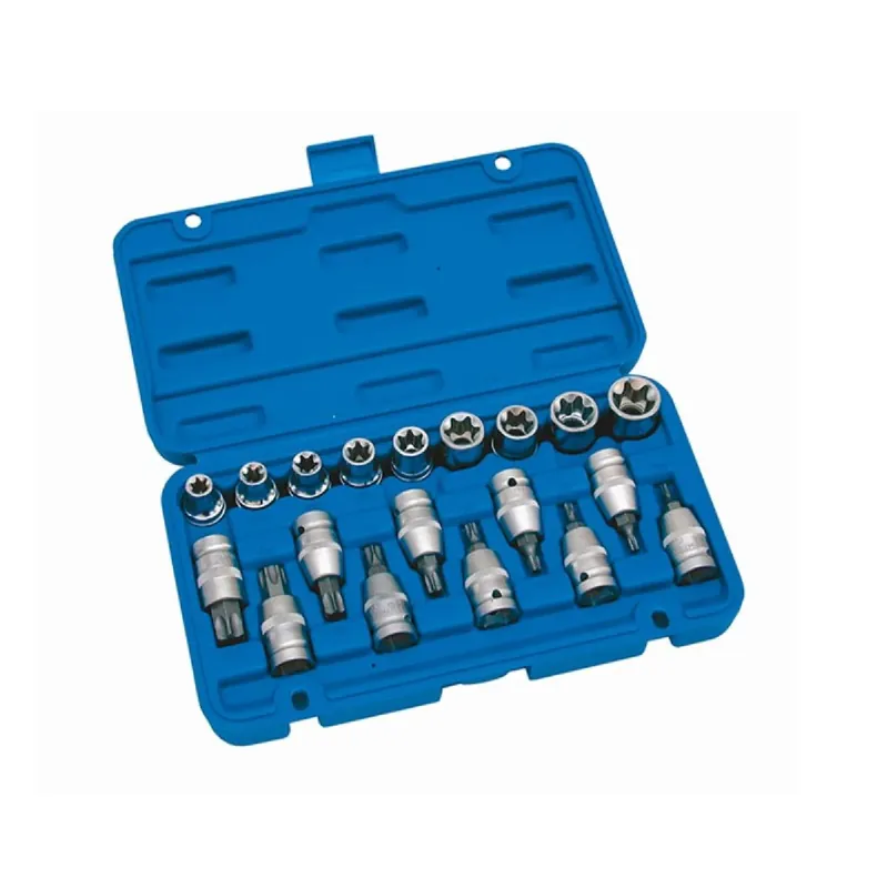 Set of 19 Torx sockets 1/2" - Fermec 54019 Neue Ware