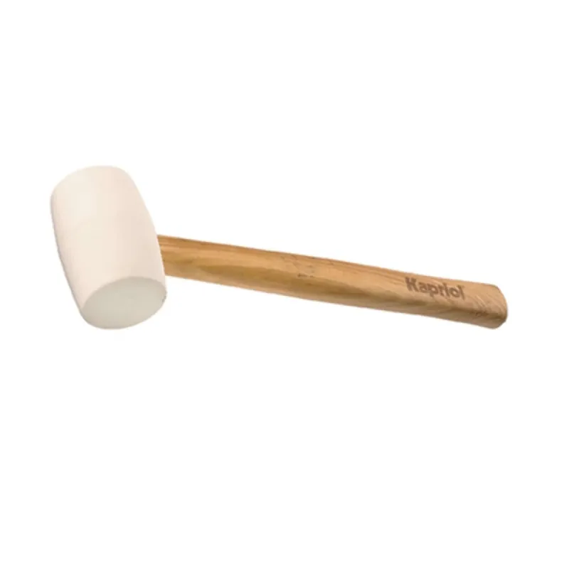Geprüft Rubber mallet with wooden handle 700gr - Kapriol 10182