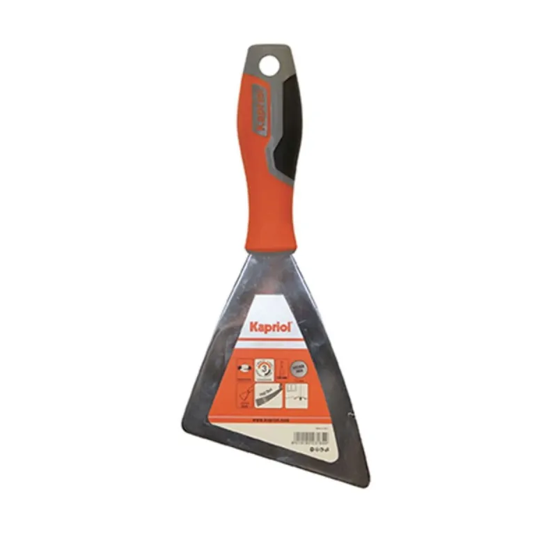 Angled blade spatula for corners in stainless steel 120mm - Kapriol 23184 Markenprodukt