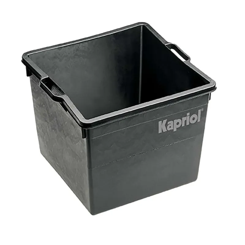 Mega-Angebot Black square rubble case 40L - Kapriol 25235