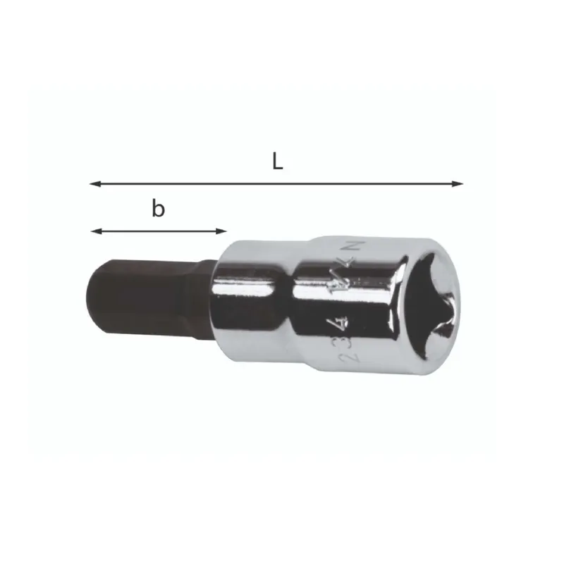 Neue Ware Socket wrenches for hexagon socket screws No. 5 - Usag U02341024