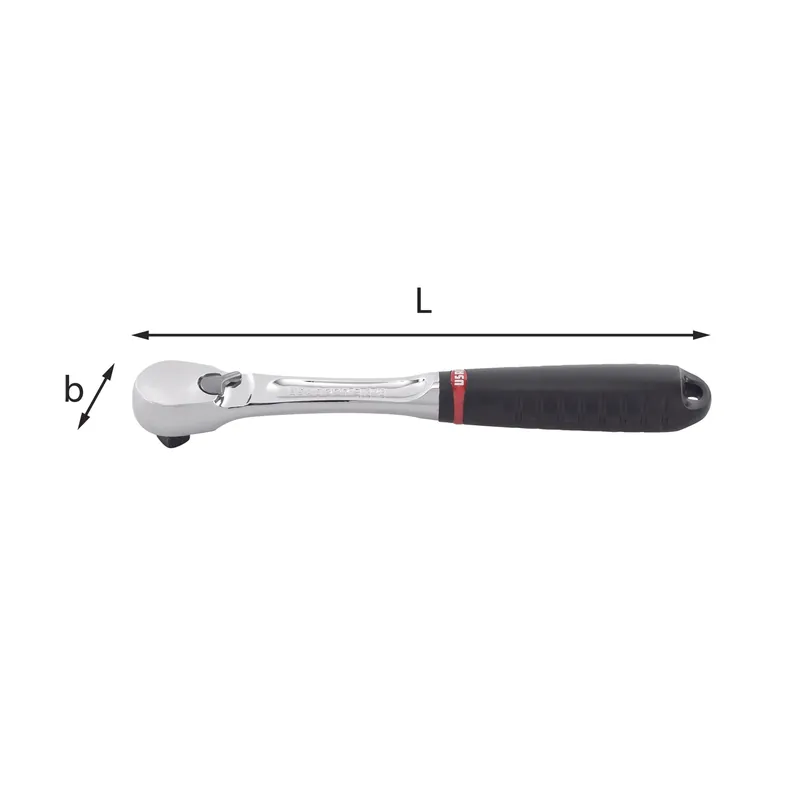 Reversible ratchet with sealed mechanism U02370114 USAG 237 B 3/8 Billig