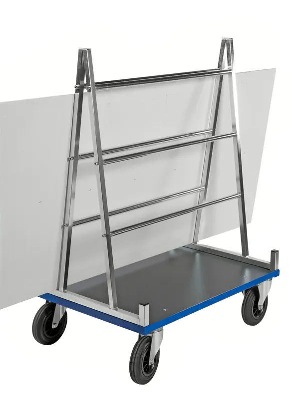 Panel Trolley Electro galvanised / Blue 1000 x 700 x 1380 Highlight
