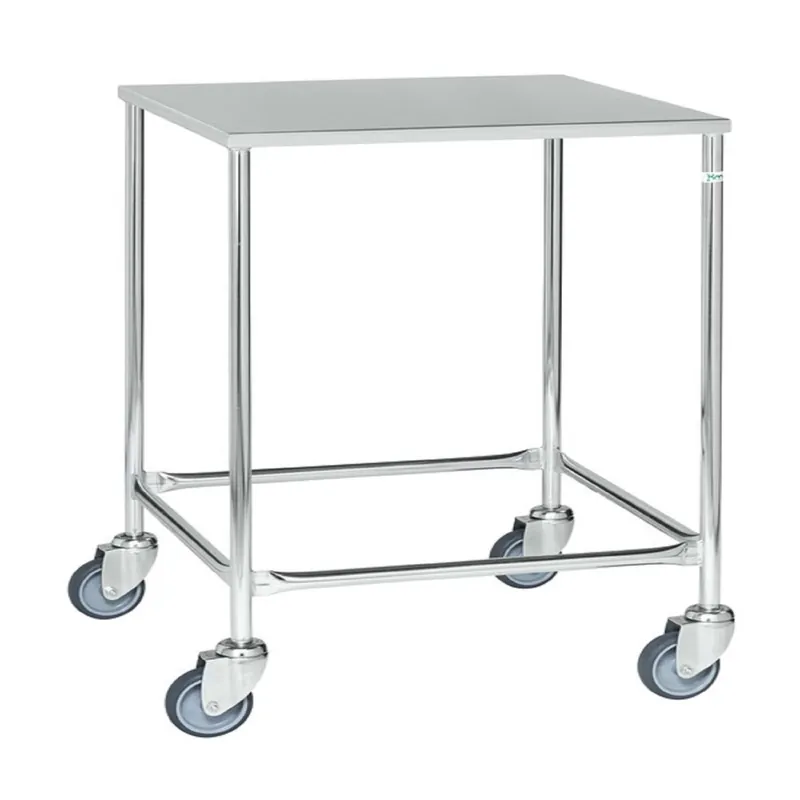 Finale Aktion Roll table L x W X H (mm) 605x605x885, 4 swivel 2 with brake, capacity 150kg