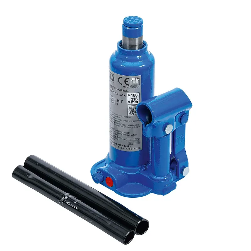Hydraulic bottle jack lift with screw 5T - Fermec BGS9883 Preisknaller