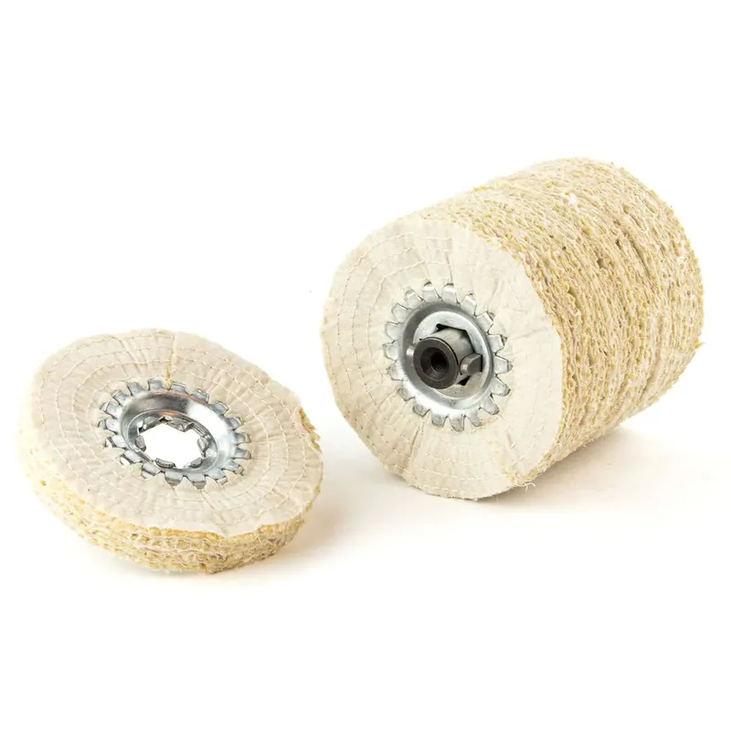 Schnäppchen Dischi in sisal e cotone 7 pezzi - diametro 100mm foro 19.1mm - Rosver - 7 pz