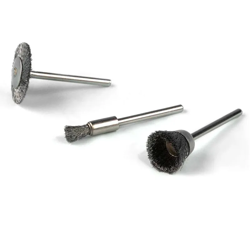 Mini cup brushes D.12 - Gambo 3mm - Palm Fiber - Rosver - 50 pz Nur Heute