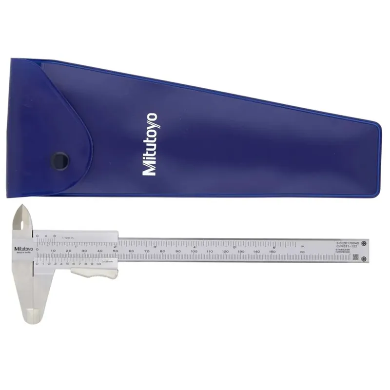 Garantierte Lieferung Lever Lock Vernier Caliper 0-150mm 0-6" 0.05mm 531-122 -Mitutoyo