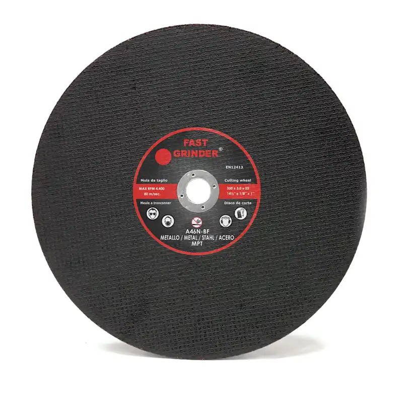 Preisknaller Flat Reinforced Cutting Disc D.350x3.0x25 A46N Ferro - Conf.25pz
