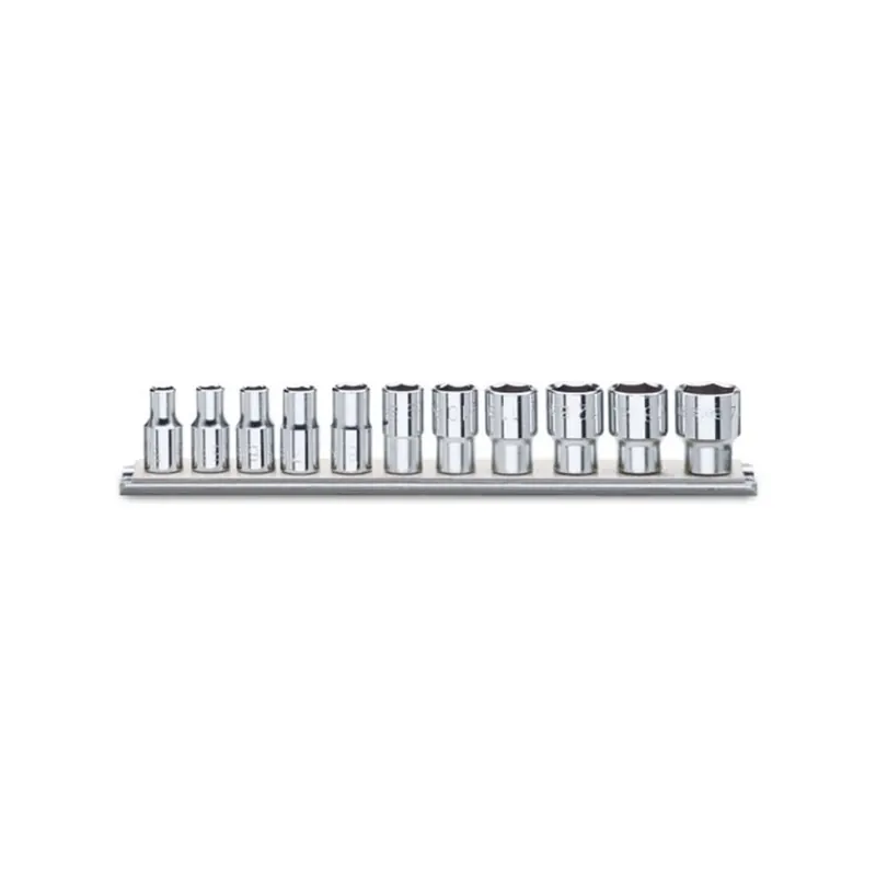 Super-Preis Set of 11 bi-hex hand sockets with 1/2" Female square socket - Beta