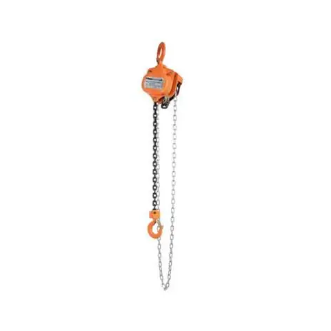 Manual chain hoist 3 metres automatic brake swivel hook - Beta Neuheit