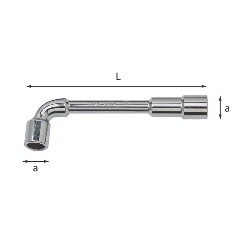 Double through-drive pipe wrenches - Usag 291 N Neue Ware